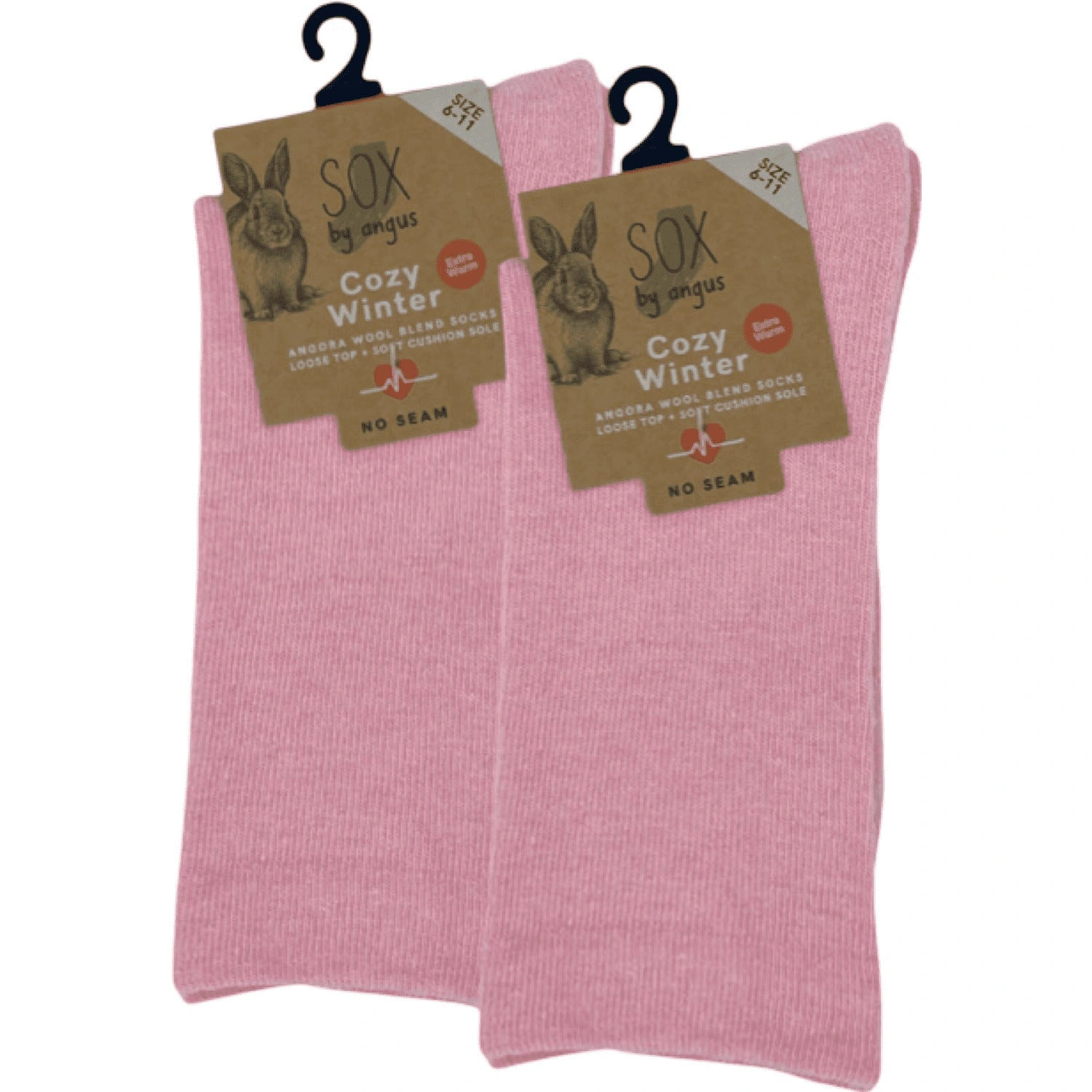 Pink Angora Cloud Socks No Seam Bliss For Your Feet Ultimate Comfort & Style